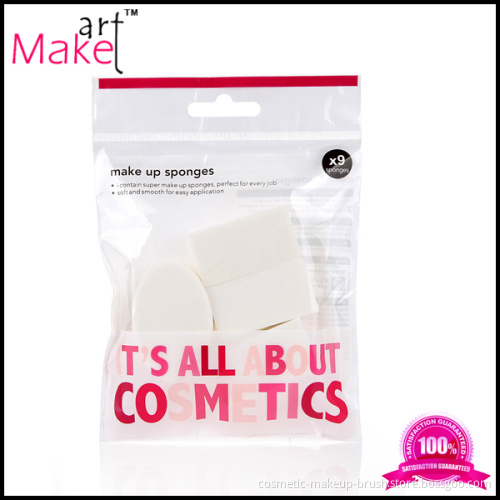 Non-latex Hydrophilic Triangular Makeup Puff With Package